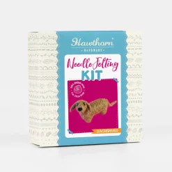 Hawthorn Handmade Dachshund Mini Felting Kit