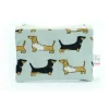 Poppy Treffry Dachshund Small Flat Coin Purse
