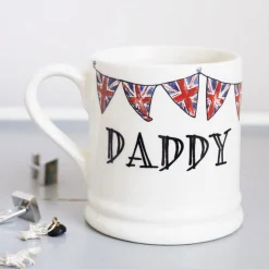 Sweet William Daddy with Bunting Mug