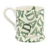 Emma Bridgewater D.A.D. Green 1/2 Pint Mug