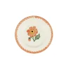 Emma Bridgewater Dahlia Hand-Stamped  6 1/2 inch Plate