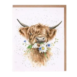 Wrendale Designs 'Daisy Coo' Blank Greetings Card