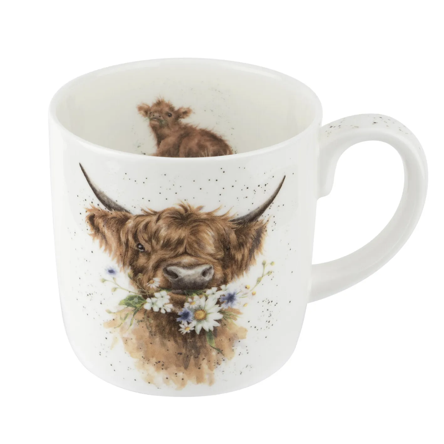 Wrendale Designs 'Daisy Coo' Cow Bone China Mug (14oz)