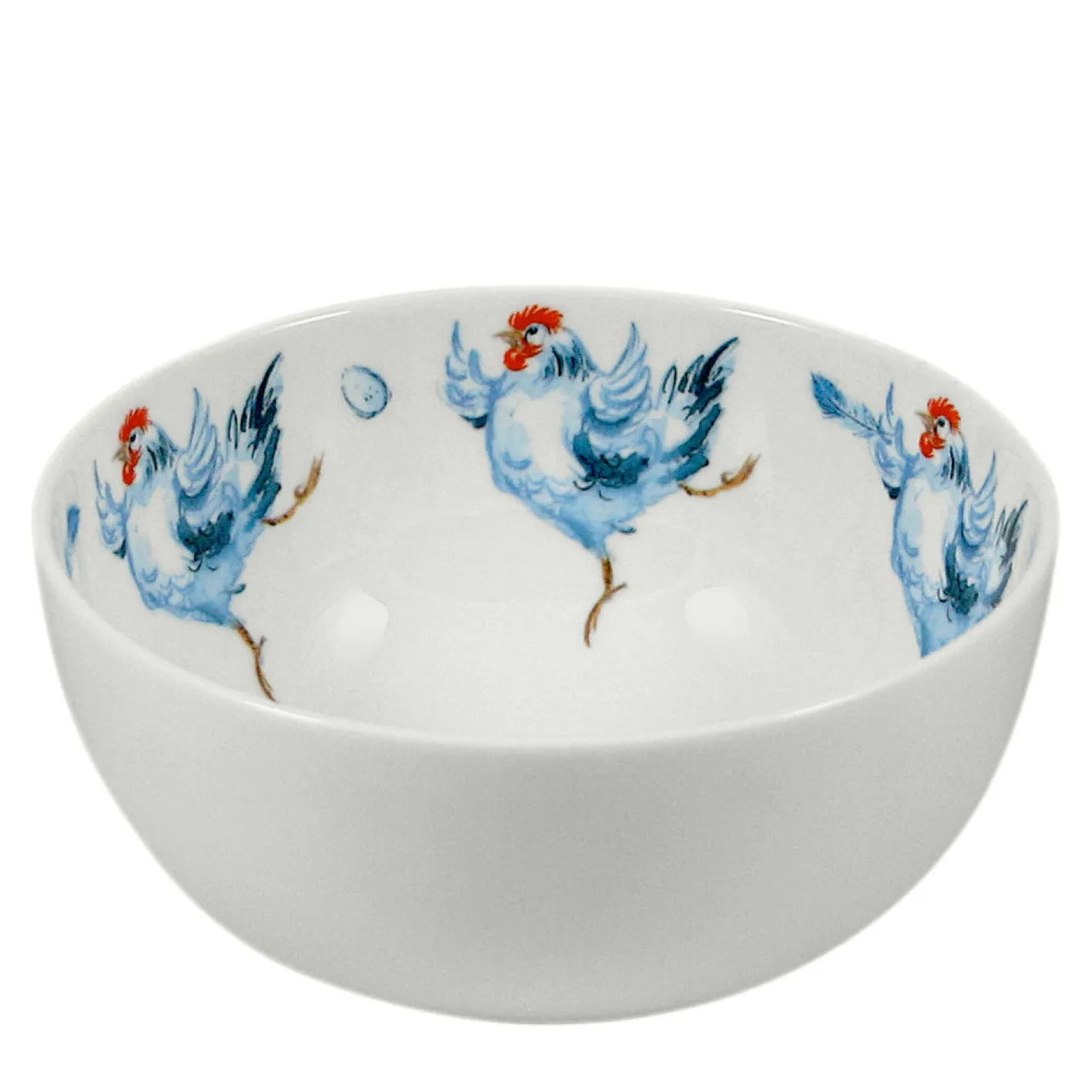 Jane Abbott Designs Dancing Hen Bone China Small Bowl