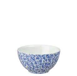 Burleigh Dark Blue Felicity Small Sugar Bowl - 3.75in/9.5cm