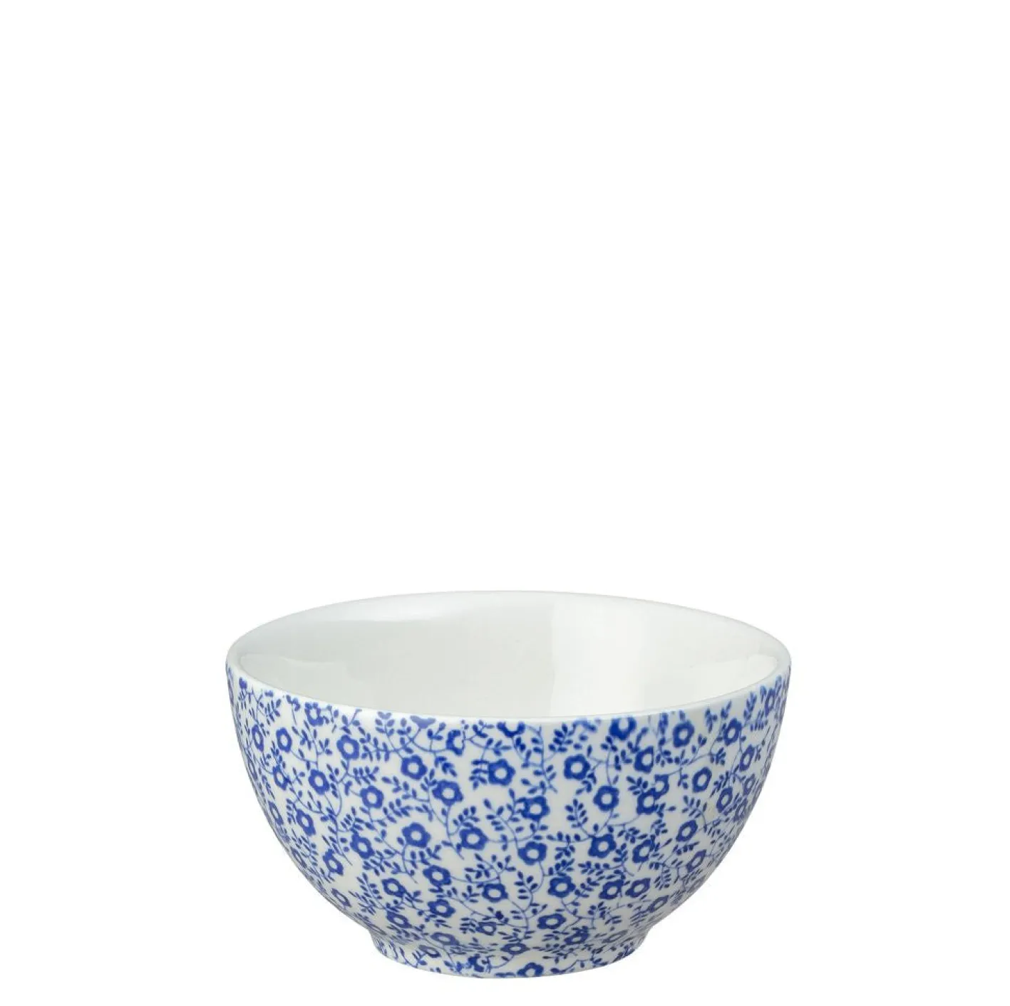 Burleigh Dark Blue Felicity Small Sugar Bowl - 3.75in/9.5cm