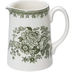 Burleigh Dark Green Asiatic Pheasants Small Tankard Jug