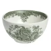 Burleigh Dark Green Asiatic Small Sugar Bowl - 3.75in/9.5cm