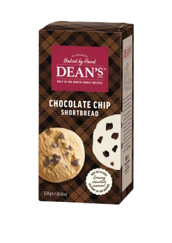Dean's of Huntley Shortbread Dean's Choc Chip Shortbread Rounds 130g