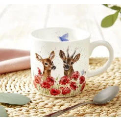 Wrendale Designs 'Deer to Me' Deer Small Bone China Mug (11oz)