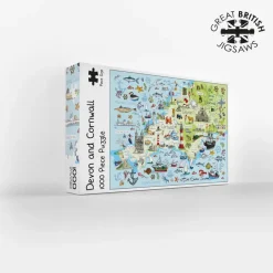 GB Jigsaws Ltd Devon & Cornwall 1000 Piece Jigsaw Puzzle