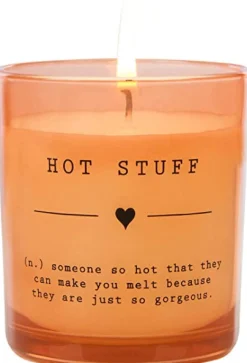 Wax Lyrical Dictionary Hot Stuff Small Candle in Glass