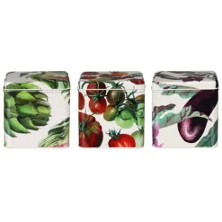 Emma Bridgewater Dig The Garden Set of 3 Square Caddies