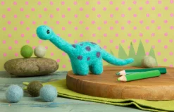 Hawthorn Handmade Diplodocus Mini Felting Kit