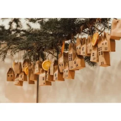 Seasonal DIY Advent Calendar Houses Kit