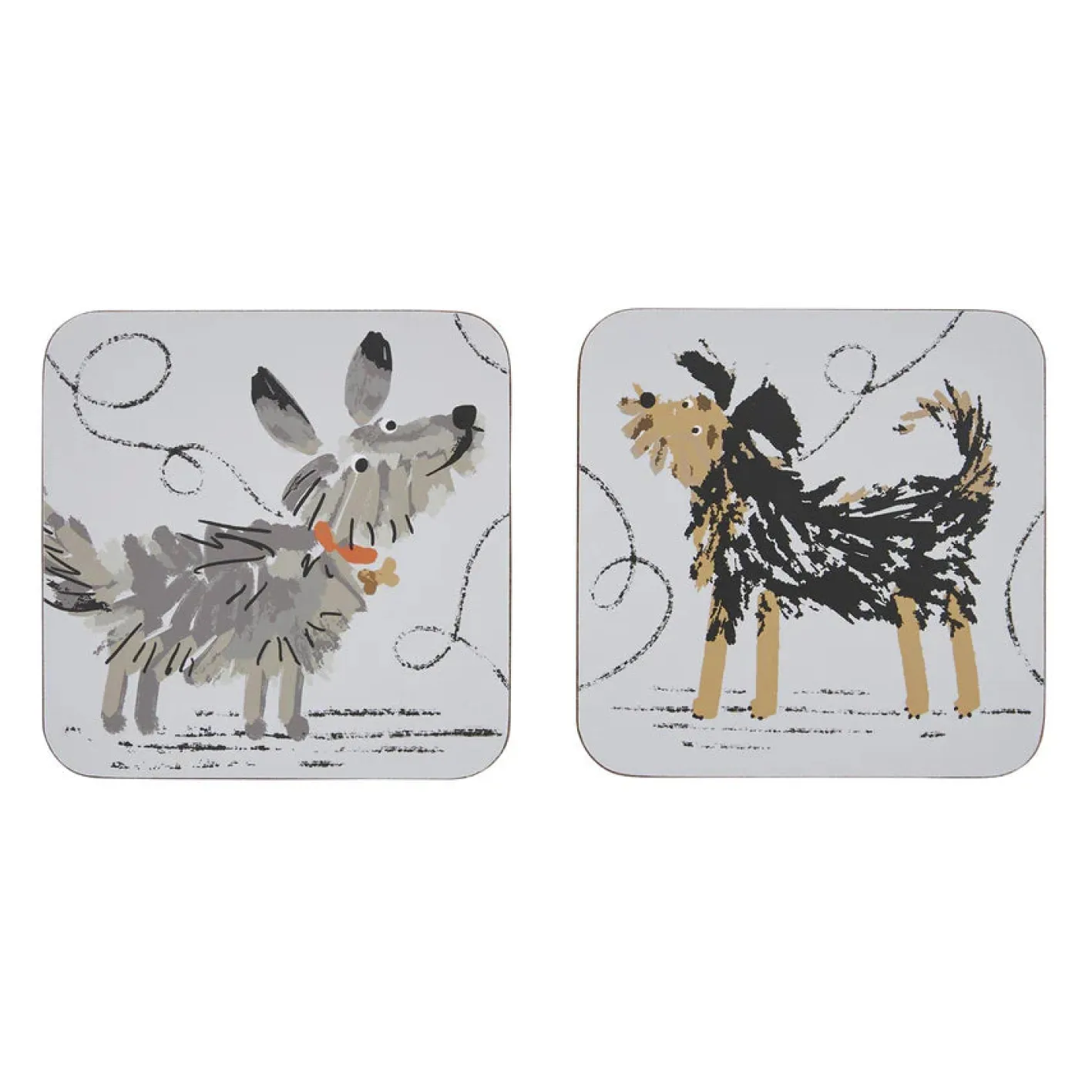 Ulster Weavers Dog Days Coasters - Set of 4