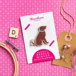 Hawthorn Handmade Dog Magnetic Needle Holder