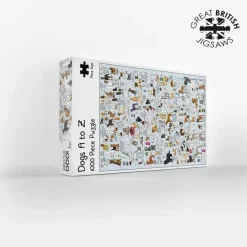 GB Jigsaws Ltd Dogs A-Z 1000 Piece Jigsaw Puzzle