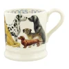 Emma Bridgewater Dogs Dogs All Over 1/2 Pint Mug