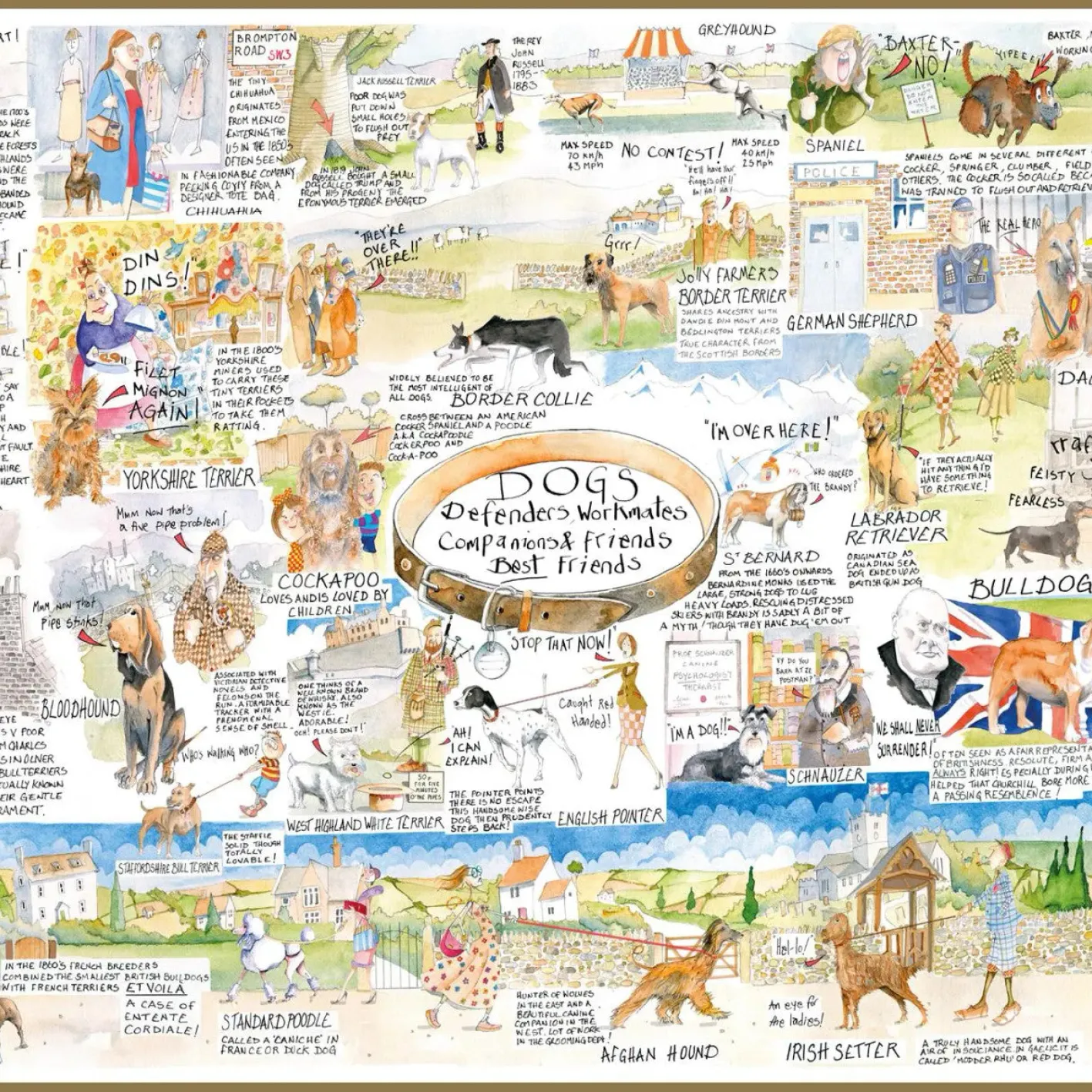 All Jigsaw Puzzles Dogs 1000 Piece Jigsaw Puzzle