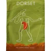 Town Towels Dorset - The Cerne Abbas Giant Tea Towel
