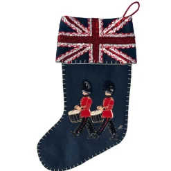 Jan Constantine Drummer Christmas Stocking - Blue