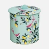Sara Miller London Duck Egg Orchard Biscuit Barrel