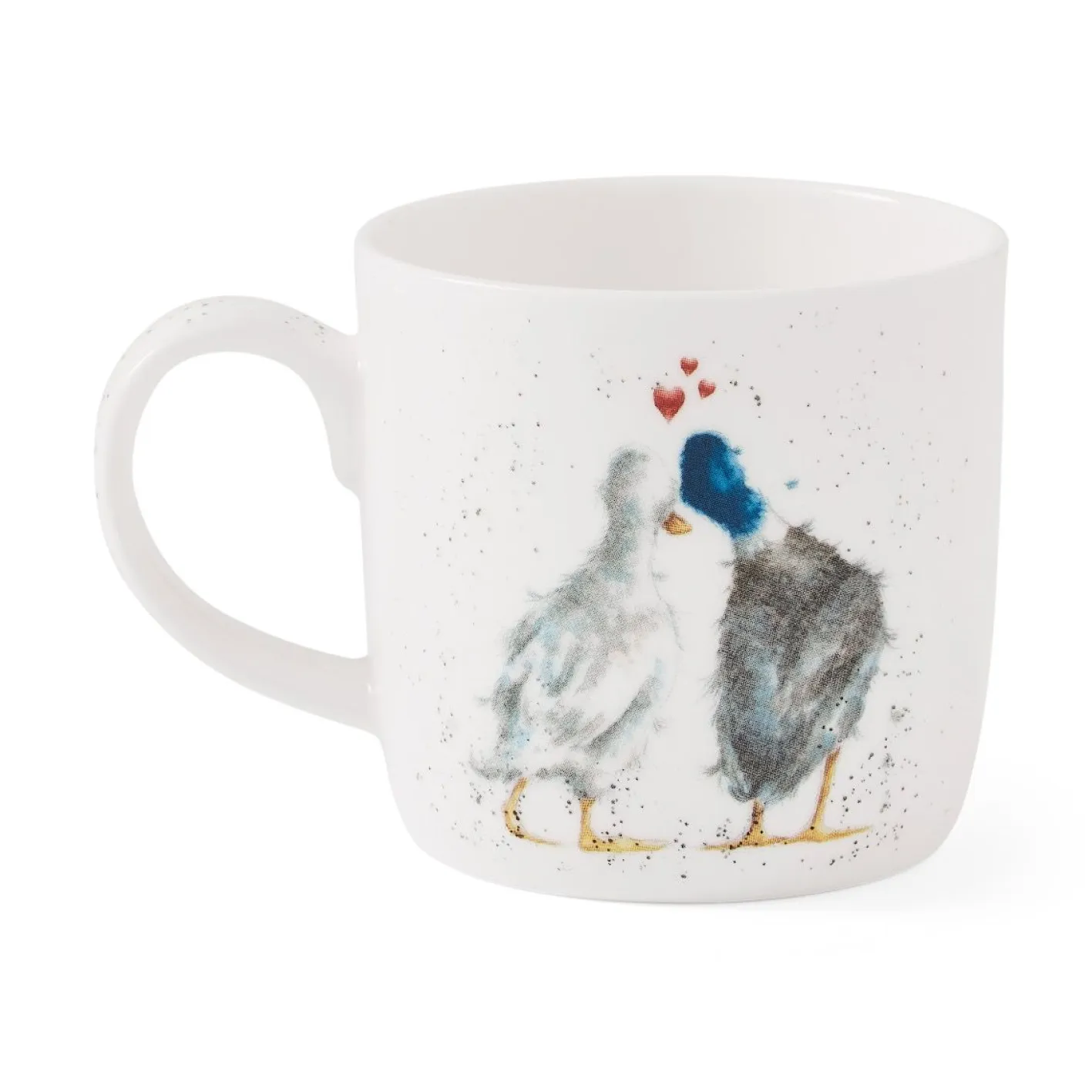 Wrendale Designs 'Duck Love' Duck Small Bone China Mug (11oz)