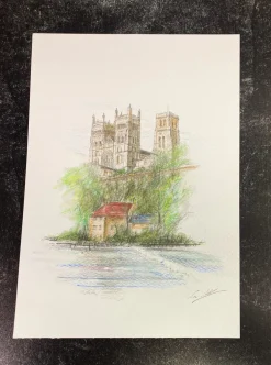 Sean Webb Art Durham Cathedral Print