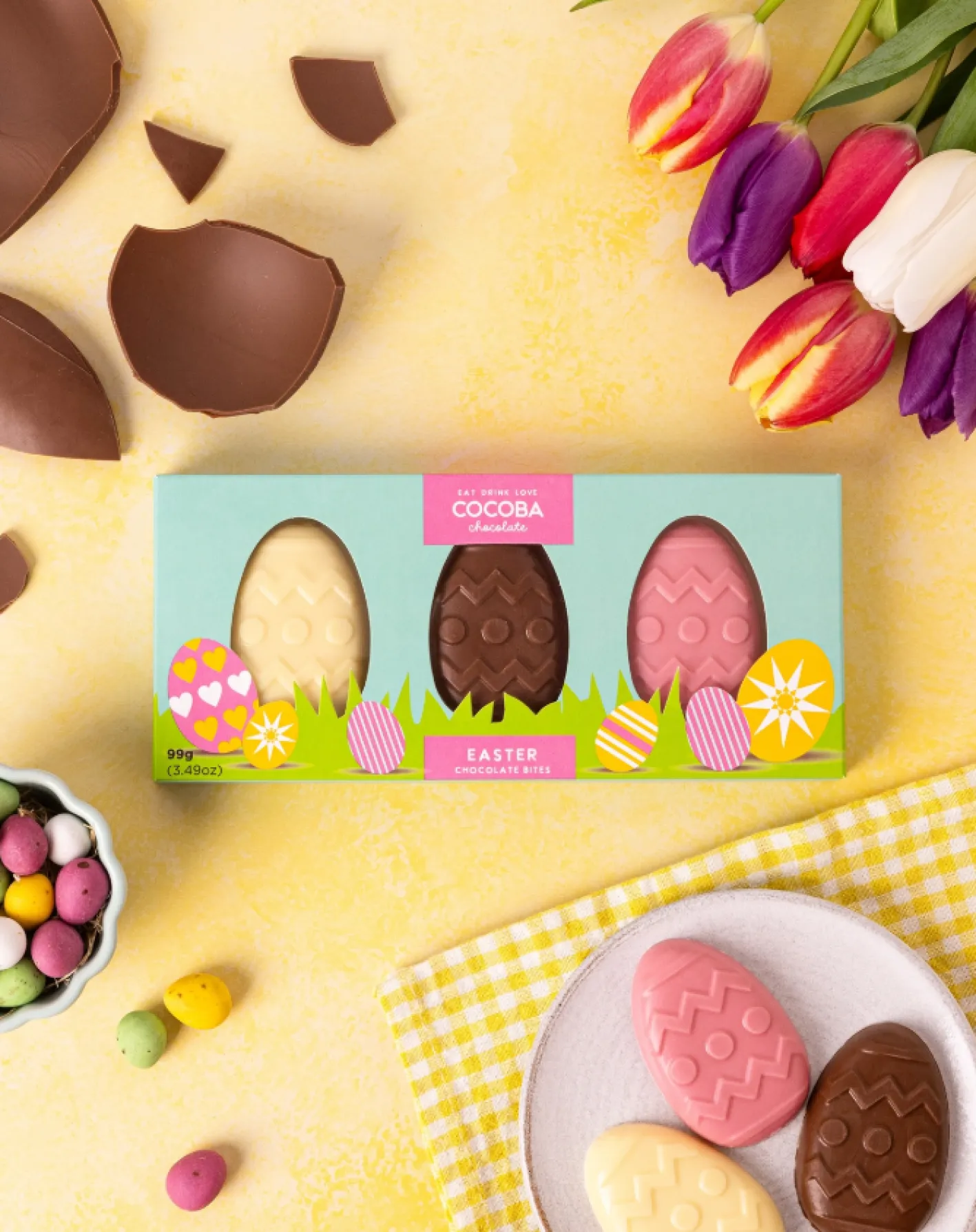Cocoba Easter Egg Chocolate Bites