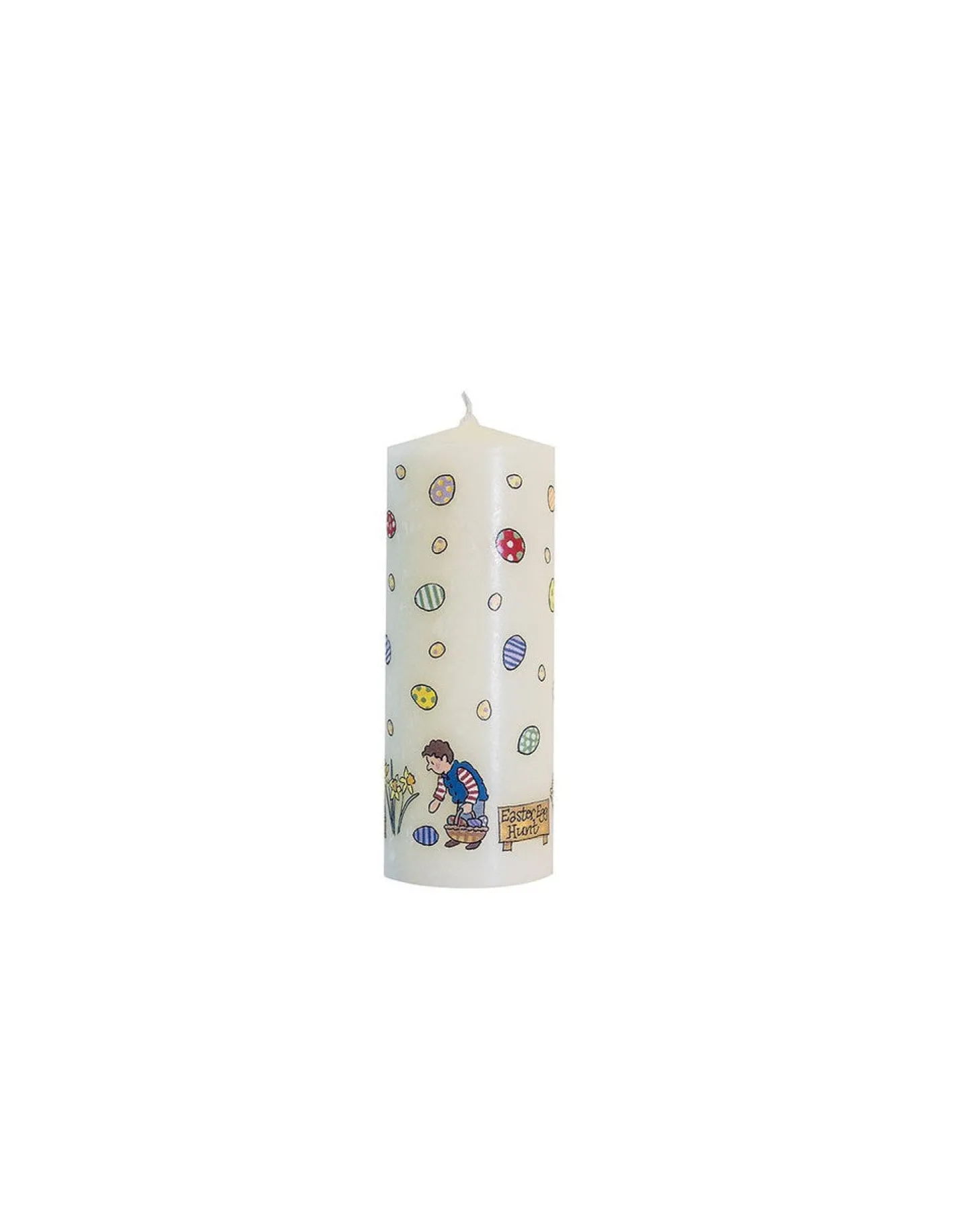 Alison Gardiner Easter Egg Hunt Mini Pillar Candle