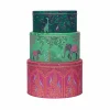 Sara Miller London Elephant Oasis Set of 3 Round Cake Tins