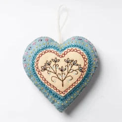 Corinne Lapierre Embroidered Heart Felt Craft Mini Kit