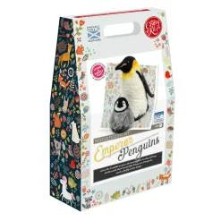 The Crafty Kit Co. Emperor Penguins Needle Felting Kit