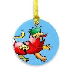 Yeti English Lion Tree Decorations