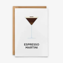 Everlong Print Co. Espresso Martini Card