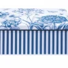 Sanderson Etchings and Roses Deep Rectangular Tin