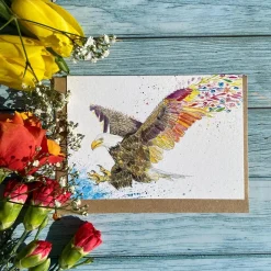 Jen Winnett Evie the Eagle Eco-Card
