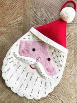 Sew Heart Felt Father Christmas Felt Stocking
