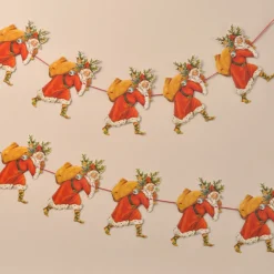 Alison Gardiner Father Christmas Garland