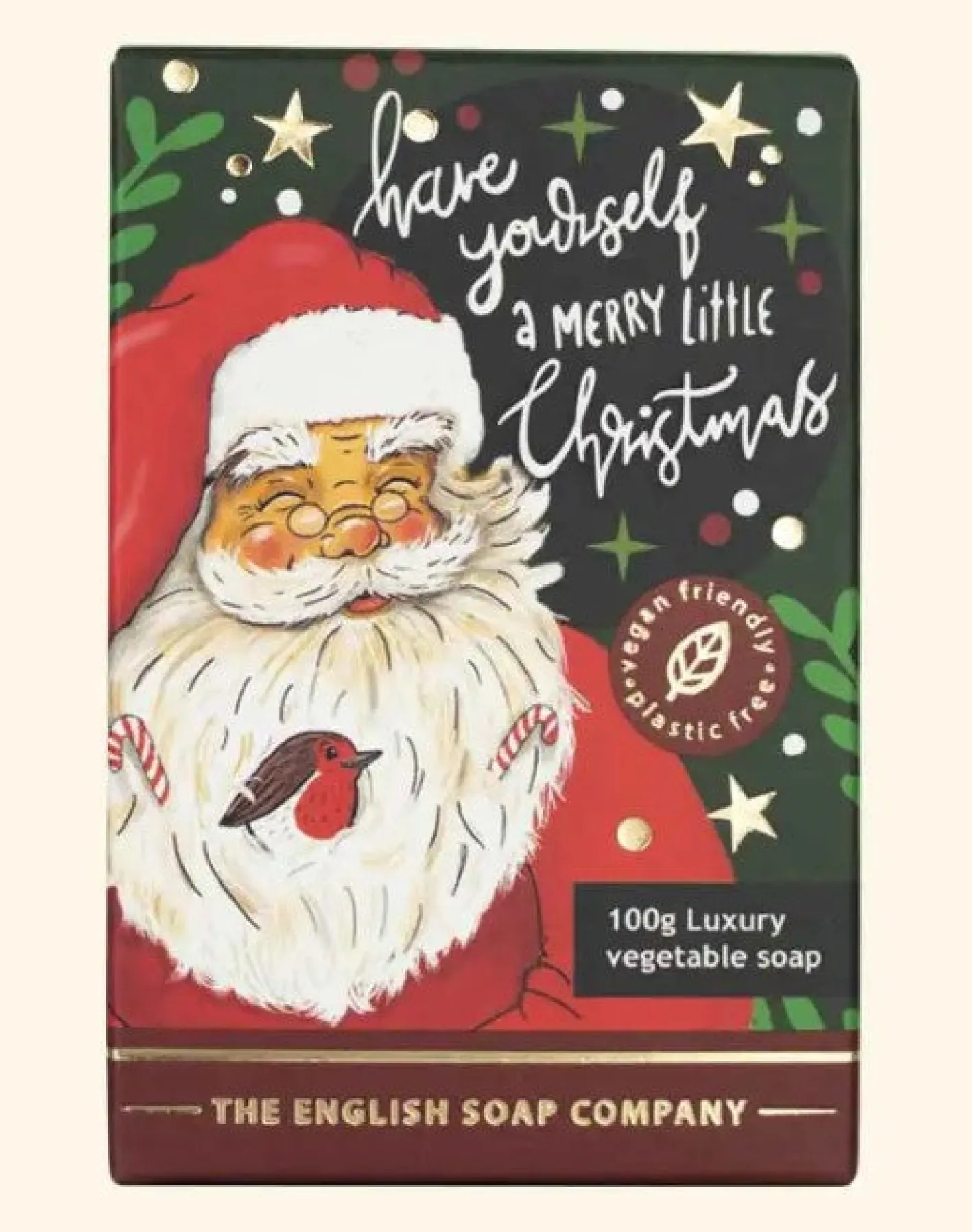 English Soap Company Father Christmas Mini Soap - 100g