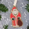 Nancy & Betty Father Christmas Tree Decoration