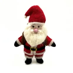 Amica Felt Father Christmas with Sack Felt Decoration