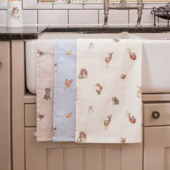 Wrendale Designs 'Feathered Friends' Bird Tea Towel