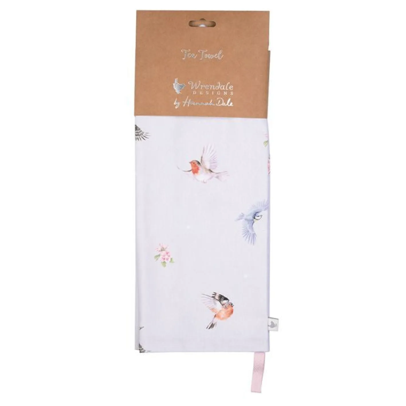 Wrendale Designs 'Feathered Friends' Bird Tea Towel