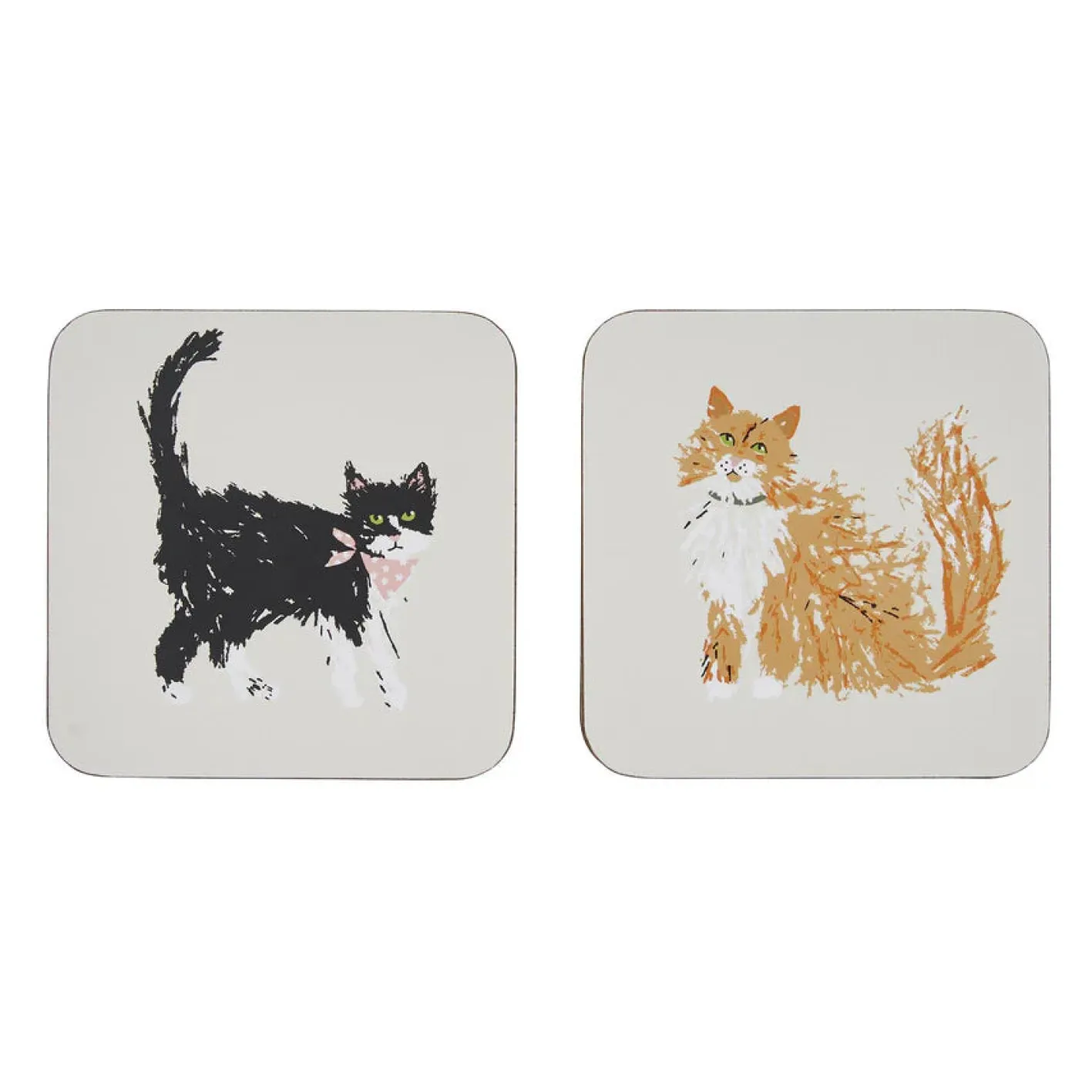 Ulster Weavers Feline Friends Coasters - Set of 4