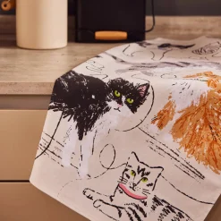 Ulster Weavers Feline Friends Tea Towel