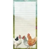 Emma Ball Felted Chickens Lined Magnetic Pad