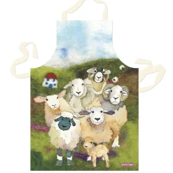 Emma Ball Felted Sheep Apron