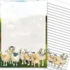 Emma Ball Felted Sheep A5 Writing Pad